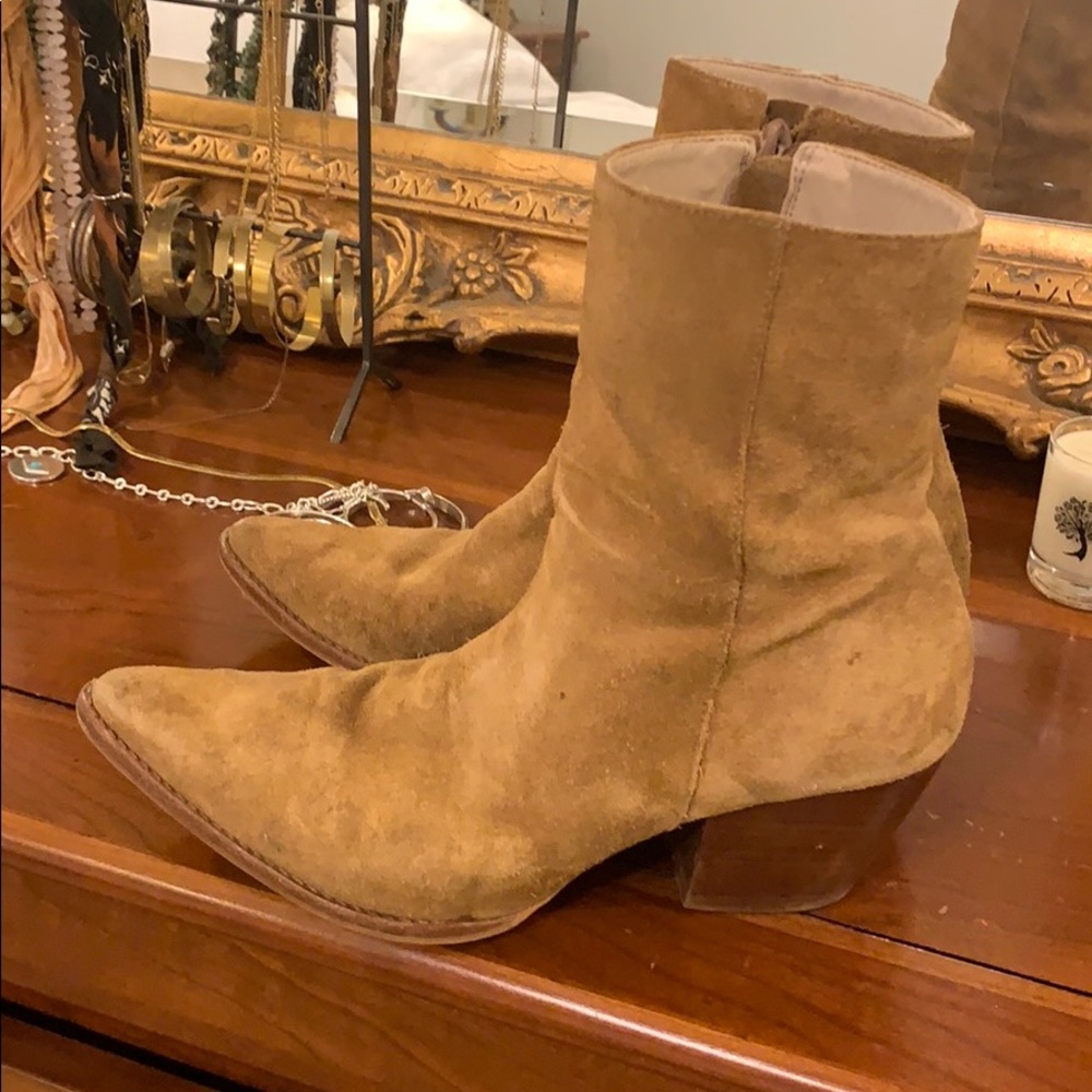 Matisse Caty Boots tan suede